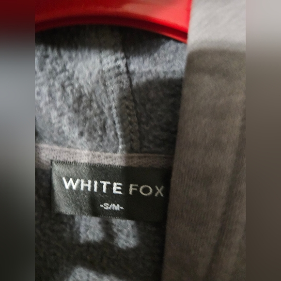 White Fox Archive 6-0 Gray Hoodie Small Medium - Picture 6 of 7